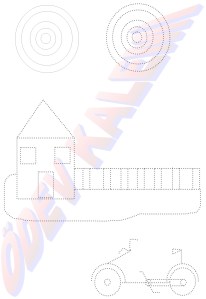 1. Sinif Cizgi Calismalari boyama ev