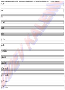 1. Sinif Okuma Yazma Etkinlikleri Heceler Calismasi