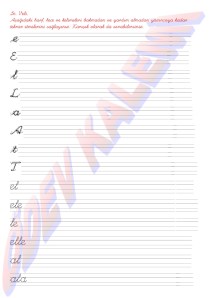 1. Grup Harfler - Heceler - Kelimeler 1. Sinif Okuma Yazma Etkinlikleri - 01