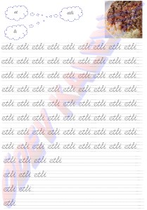 etli 2. Grup Sesler Harfler Kelimeler 1. Sinif Okuma Yazma Etkinlikleri