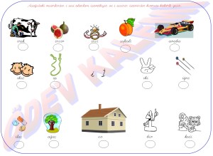 i Sesini Harfini Hissettirme 2. Grup Harfler 1. Sinif Okuma Yazma Etkinlikleri