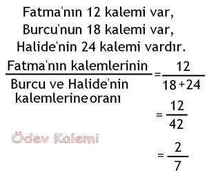 5. Sinif Matematik Dersi Cozumlu Oran Oranti Problemleri - 10