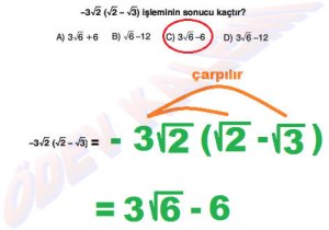 8. Sinif Matematik Dersi Cozumlu Karekoklu Problemler - 07