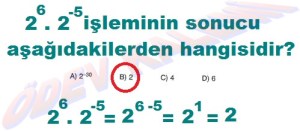 8. Sinif Matematik Dersi Uslu Sayilarla islemler Cozumlu Problemler - 03