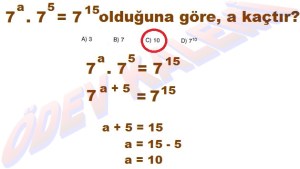 8. Sinif Matematik Dersi Uslu Sayilarla islemler Cozumlu Problemler - 04