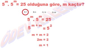 8. Sinif Matematik Dersi Uslu Sayilarla islemler Cozumlu Problemler - 05