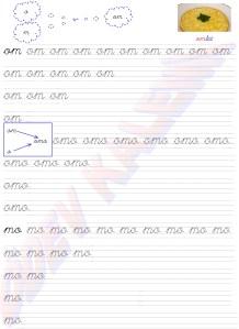om - omo - mo Heceleri 2. Grup Sesler Harfler 1. Sinif Okuma Yazma Etkinlikleri