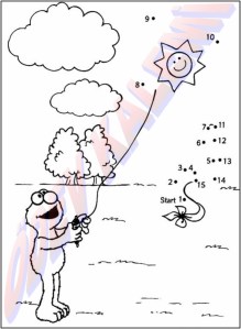 Sayilari Birlestir Boya 1. Sinif Sanatsal Etkinlikler Dersi - 11