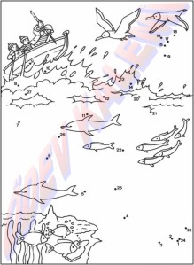 Sayilari Birlestir Boya 1. Sinif Sanatsal Etkinlikler Dersi - 12