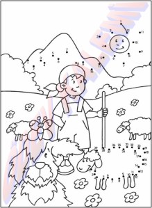 Sayilari Birlestir Boya 1. Sinif Sanatsal Etkinlikler Dersi - 14