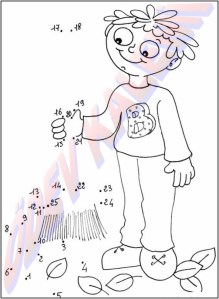 Sayilari Birlestir Boya 1. Sinif Sanatsal Etkinlikler Dersi - 16