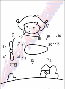 Sayilari Birlestir Boya 1. Sinif Sanatsal Etkinlikler Dersi - 19
