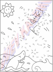 Sayilari Birlestir Boya 1. Sinif Sanatsal Etkinlikler Dersi - 22