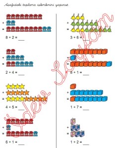 eldesiz toplama islemleri 1. Sinif Matematik Dersi - 01