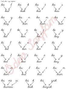 b sesi hecelerden kelime olusturma 4. Grup Harfler 1. Sinif Turkce Dersi Okuma Yazma Etkinlikleri