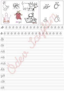 ö sesi sezdirme 4. Grup Harfler 1. Sinif Turkce Dersi Okuma Yazma Etkinlikleri