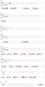 r Sesi Heceler Kelimeler 2. Grup Harfler 1. Sinif Okuma Yazma Etkinlikleri - 01