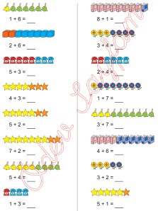 1. Sinif Matematik Dersi Toplam islemleri - 10
