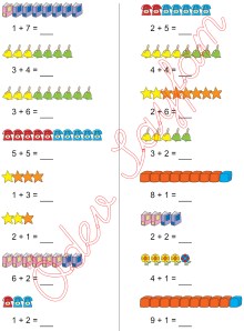 1. Sinif Matematik Dersi Toplam islemleri - 16