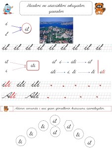 i sesi kavrama 2. grup harfler 1. sinif Turkce Dersi okuma yazma etkinlikleri - 01